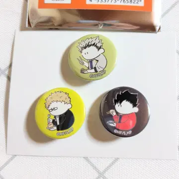 하이큐!! 마메칸 캔뱃지 보쿠토 쿠로오 츠키시마