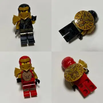 레고 닌자고 미니 피규어 2체 세트 사무라이 닌자