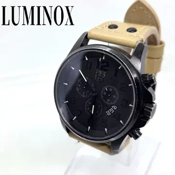 Luminox SERIES 1880 크로노그래프 손목시계 작동 가죽 벨트