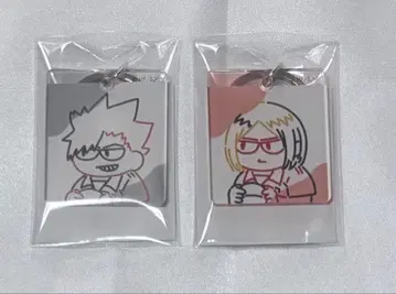 하이큐 지로리 아크릴 키링 쿠로오 & 코즈메