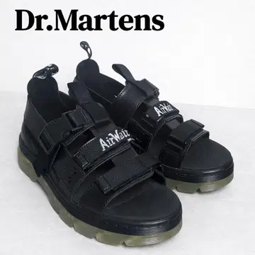 컨디션 최상 24.5cm 닥터마틴 PEARSON 블랙 통굽 샌들