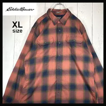 에디 바우어 Eddie Bauer 옴브레 체크 셔츠 긴팔 구제 의류