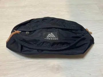 GREGORY 바디백 블랙