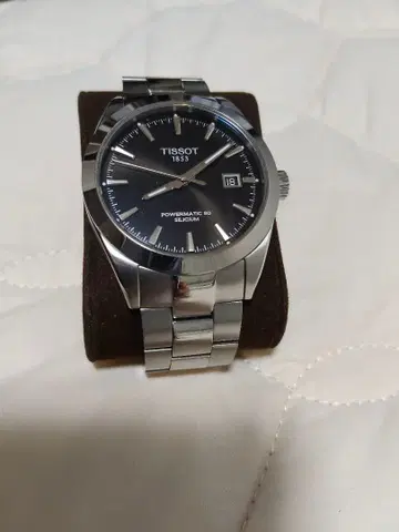 TISSOT POWERMATIC 80 젠틀맨 자동 와인딩 시계