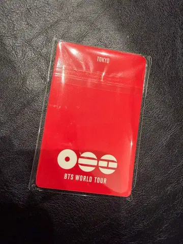 BTS FC 한정판 포토 카드 7장 세트 도쿄 미개봉 새상품