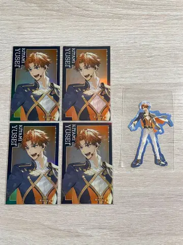 니지 페스 2026 랜덤 키라키라 카드 키타미 유세이 4장