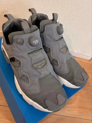 리복 인스타 펌프 퓨리 그레이 27.5cm