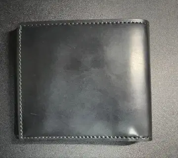 GANZO 간조 쉘 코도반2 접이식 지갑 블랙 접이식 지갑