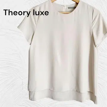 Theory luxe 심플 블라우스 사이즈 40 아이보리
