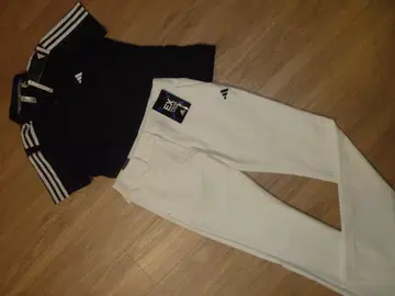 [ 새상품 L ] adidas 아디다스 골프 셔츠&팬츠 셋업