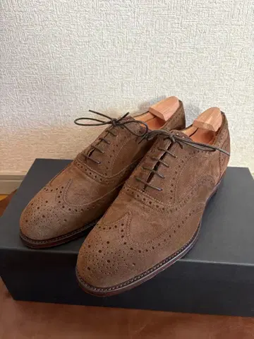 조셉치니 아서 3 스웨이드 풀 브로그