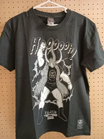 미사용 근육맨 신일본 프로레슬링 티셔츠 M 맨모스맨 나카니시 마나부