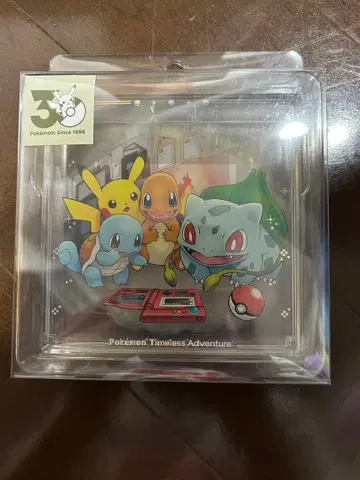 포켓몬 30주년 Timeless Adventure 아크릴 블록
