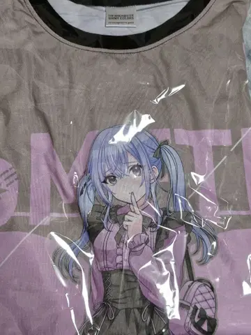 스즈키 하나 T셔츠 메로큥 모노크롬 아이돌마스터 샤이니 컬러즈