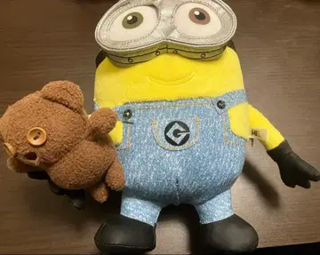 미니언즈 밥 & 팀 봉제 인형