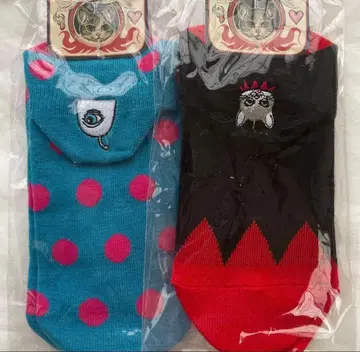 히구치 유코 짧은 양말 2종 23~25cm