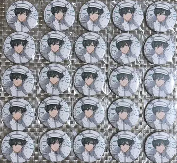 블루 록 린 밀리터리 캔뱃지