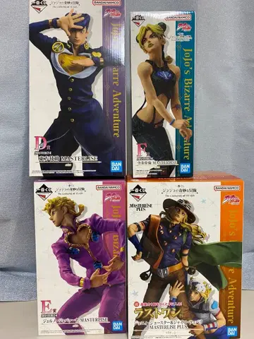 1번 복권 죠죠 D, E, F, 라스트 원 세트 판매