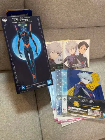 에반게리온 제일복권 A상 mark 6 미개봉 새상품 증정 포함