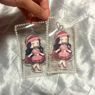 귀멸의 칼날 네즈코 아크릴 키링