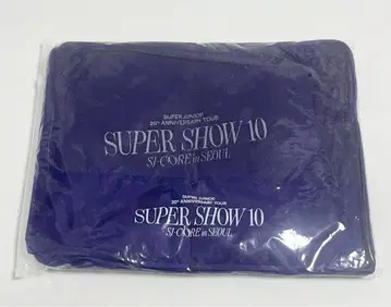 슈퍼쇼10 SS10 앙콘 혜택 트래블 파우치 SUPER JUNIOR
