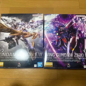 MG 건담 에피온 윙 제로 EW 크로스 대비 1기씩