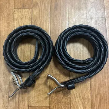 유니클로 가죽 메쉬 벨트 소가죽 블랙 2개 세트