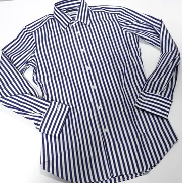 39-85 아자부 테일러 토마스 메이슨 원단 드레스 셔츠 일본제