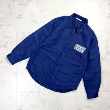 ZARA 퀼팅 셔츠 자켓 점퍼 네이비 사이즈 M*OD1280