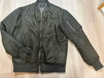 US MA-1 스타일 블랙 자켓 M