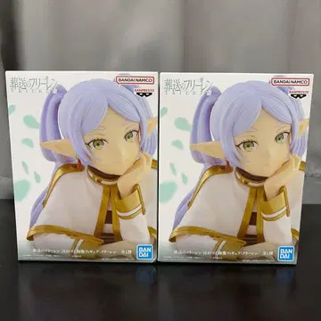 장송의 프리렌 뺨에 댄 흉상 피규어 프리렌 2개 세트