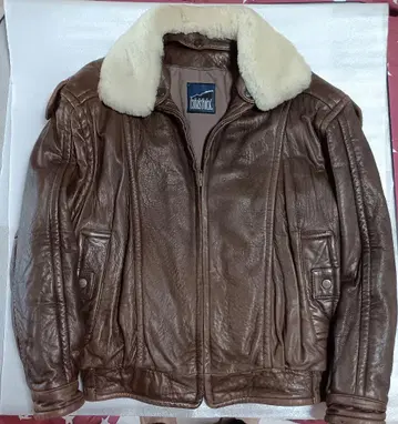 ROBERT COMSTOCK 양가죽 퍼 포함 가죽 자켓