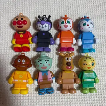 호빵맨 블록 라보 인형 8체 세트