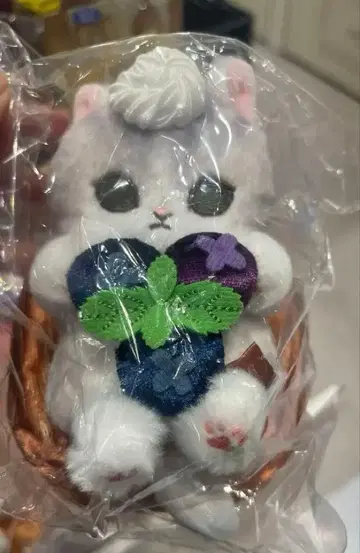 모후모후 베이커리 데니쉬냥 마스코트 블루베리