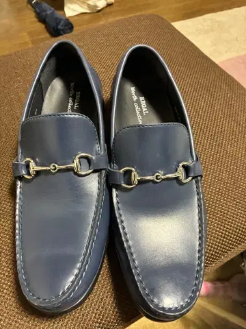 컨디션 최상 리갈 로퍼 25.5cm 블루