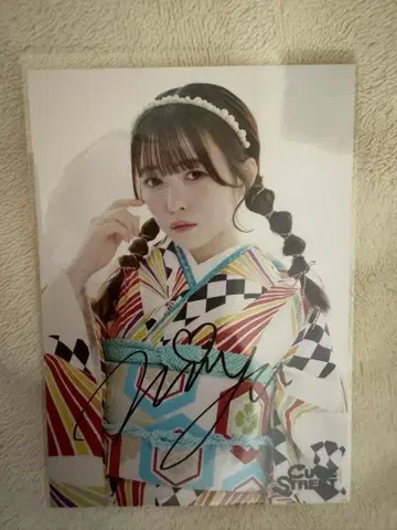 CUTIE STREET 큐스트 우메다 미유 브로마이드 사인 포함