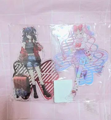 니디가 동서 KV 아크릴 스탠드 초텐짱 아메짱 세트