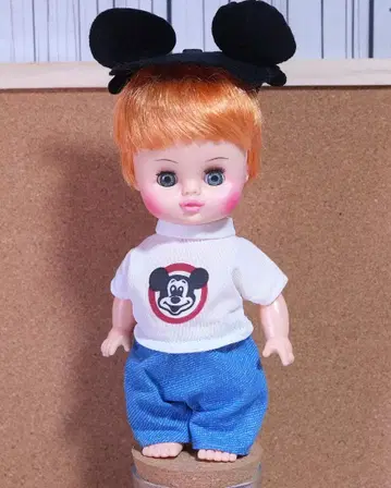 빈티지 미키마우스 클럽 마우스케티어 보이 쇼와 레트로