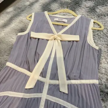 Formentera Pleated Bicolor Dress