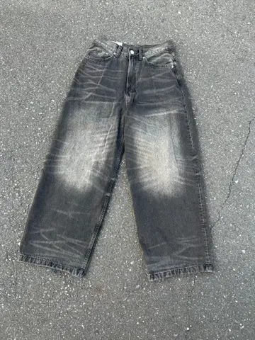 H&M 슈퍼 배기 데님