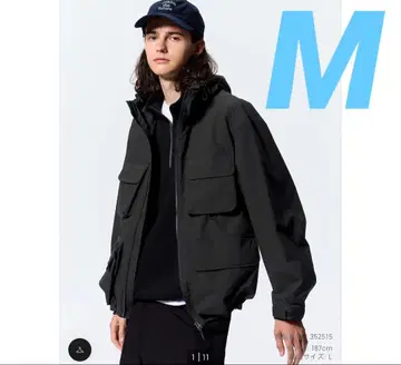 GU 윈드프루프 멀티 포켓 쉘 후드티 M