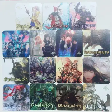 FF14 에오르제아 카페 에오카페 코스터 15장 세트 1