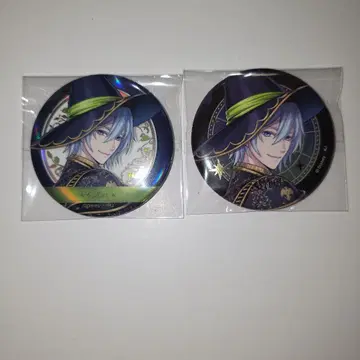 트위스테 오로라 금박 실버 캔뱃지 세트