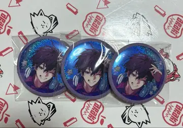 니지산지 사에키 잇테츠 캔뱃지 x3