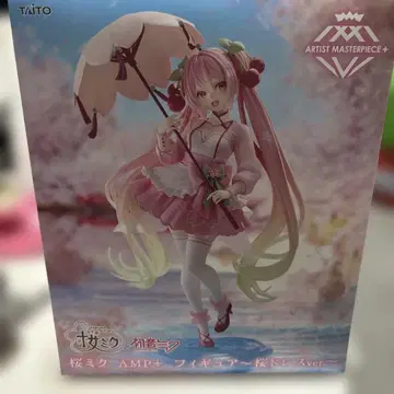 벚꽃 미쿠 AMP+ 피규어 ~벚꽃 드레스 ver.~ 하츠네 미쿠