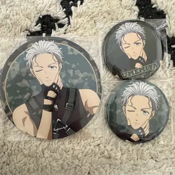 wind breaker 캔뱃지 카모플라쥬 우메미야 잇치