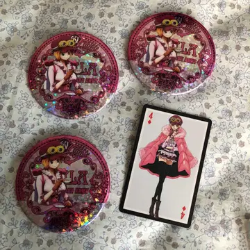 원피스 코알라 캬라 캔뱃지 로그 컬렉션 카드놀이 4개 세트