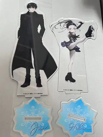 메달리스트 아크릴 스탠드 오오카미자키 히카루 요다카 준 츠루마이카다