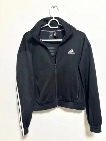 adidas 집업 자켓 블랙 J/L