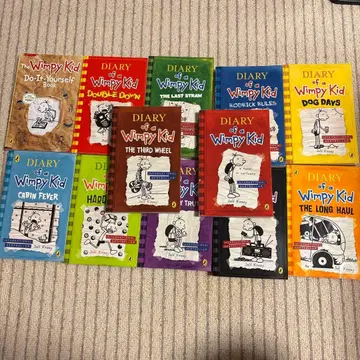Diary of a Wimpy Kid 전권 세트 12권